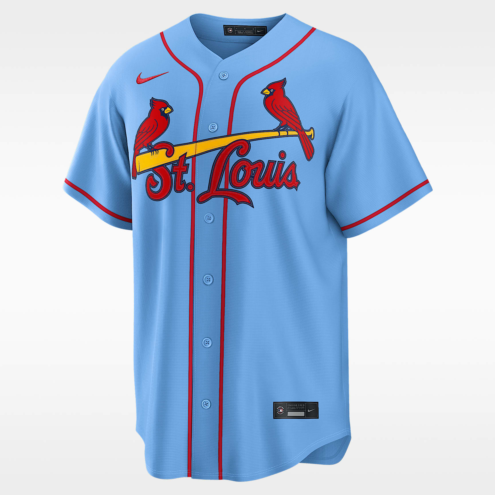 新品Nike St. Louis Cardinals ユニフォームセントルイM mens-nike-white-st-louis-